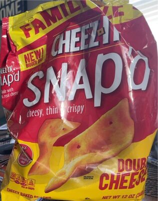 Double Cheese Cheesy Baked Snacks, Cheese