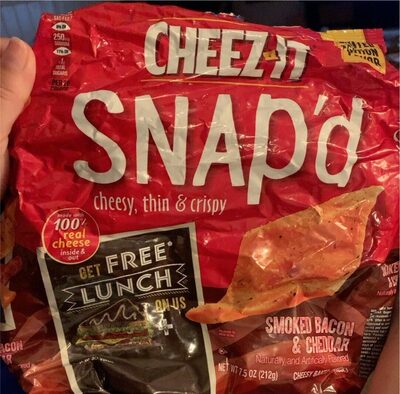 Smoked Bacon And Cheddar Cheesy Baked Snacks, Smoked Bacon; Cheddar