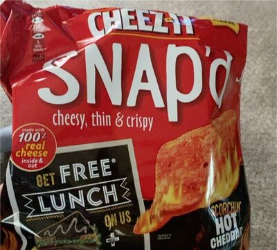 Scorchin' Hot Cheddar Cheesy Baked Snacks, Cheddar