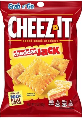 Kellogg's Cheez It Crackers Cheddar Jack 3oz