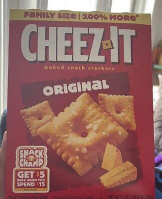 Kellogg's Cheez It Crackers Original 21oz