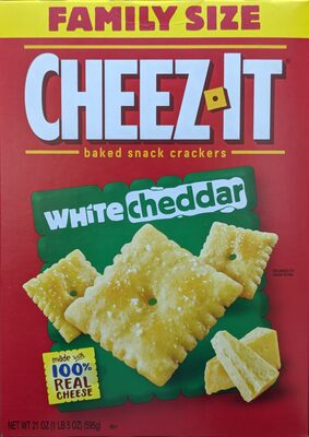 Kellogg's Cheez It Crackers White Cheddar 21oz