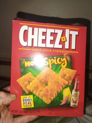 Kellogg's Cheez It Crackers Hot & Spicy 7oz