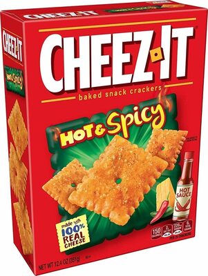 Kellogg's Cheez It Crackers Hot & Spicy 12.4oz