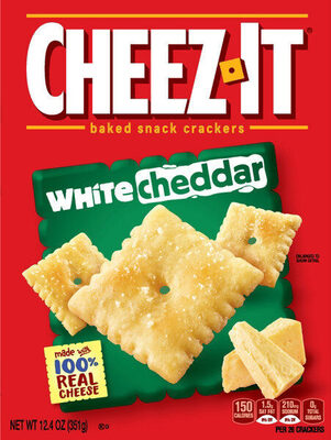 Kellogg's Cheez It Crackers White Cheddar 12.4oz