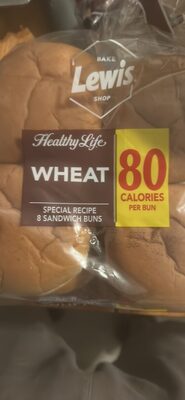 Wheat Special Recipe 8 Sandwich Buns, Wheat