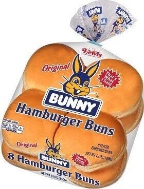 8 Hamburger Buns