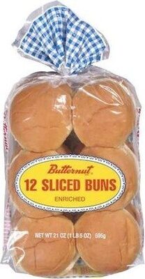 12 Sliced Buns