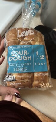 Sour-Dough Special Recipe 1/2 Loaf Bread, Sour-Dough