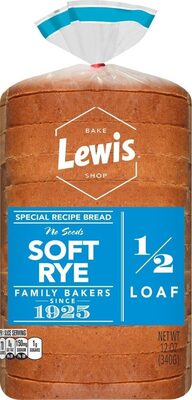 Special Recipe Bread, Soft Rye