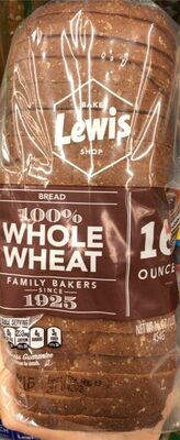 100% Whole Wheat Bread, 100% Whole Wheat