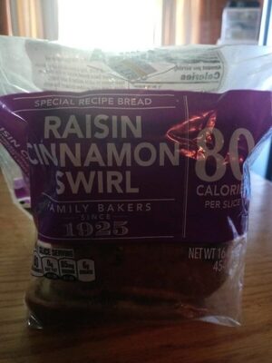 Raisin Cinnamon Swirl Bread, Raisin Cinnamon Swirl
