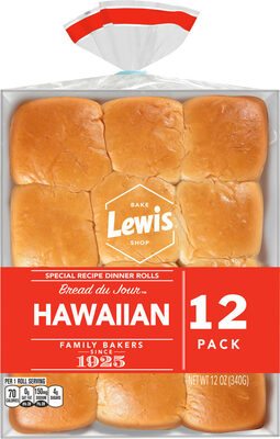 Hawaiian Special Recipe Dinner Rolls, Hawaiian
