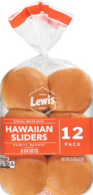 Hawaiian Sliders Special Recipe Buns, Hawaiian Sliders