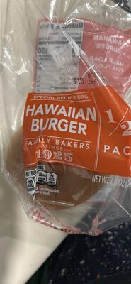 Hawaiian Burger Buns, Hawaiian