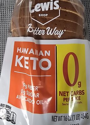 Hawaiian Keto Bread, Hawaiian