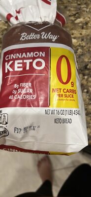 Cinnamon Keto Bread, Cinnamon
