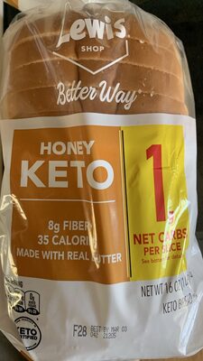 Honey Keto Bread, Honey