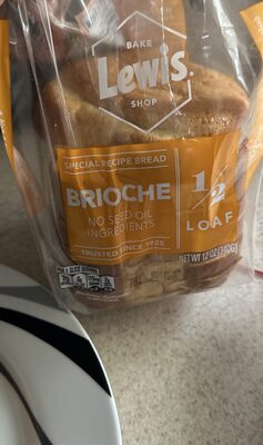 Brioche 1/2 Loaf Special Recipe Bread, Brioche