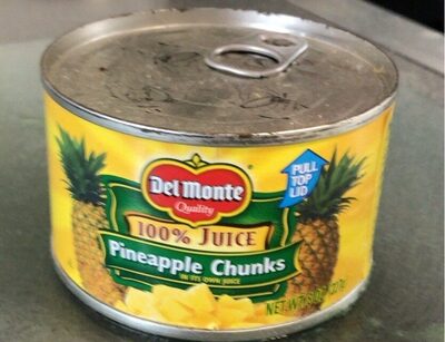 Pineapple Chunks 100% Juice, Pineapple Chunks