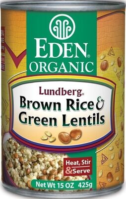 Lundberg Brown Rice & Green Lentils