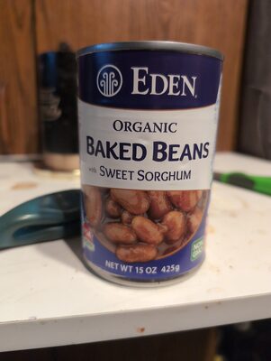 Organic Baked Beans With Sweet Sorghum, Sweet Sorghum