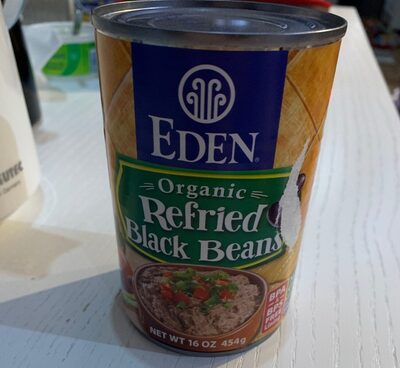 Organic Refried Black Beans