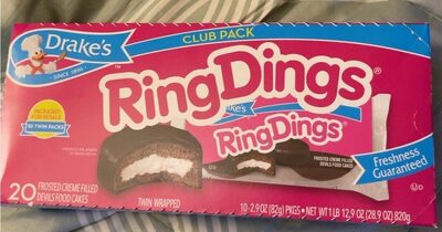 Frosted Creme Filled Devils Food Cakes, Frosted Creme Filled
