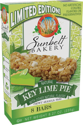 Chewy Granola Bars, Key Lime Pie