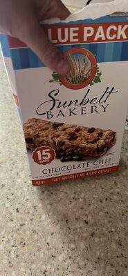 Chewy Granola Bars, Chocolate Chip