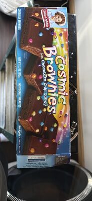 Cosmic Brownies With Chocolate Chip Candy