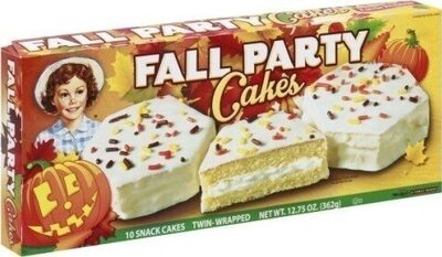 Fall Party Snack Cakes