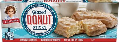 Delicious Cake Style Glazed Donut Sticks
