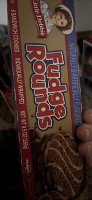 Fudge Rounds Sandwich Cookies, Fudge Rounds