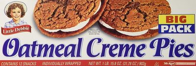 Oatmeal Creme Pies Sandwich Cookies, Oatmeal Creme Pies