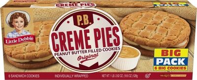 Peanut Butter Creme Pies Sandwich Cookies, Peanut Butter Creme Pies