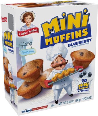 Blueberry Mini Muffins, Blueberry