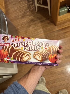 Pumpkin Spice Cake Rolls, Pumpkin Spice