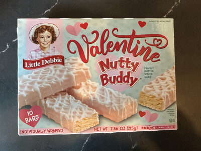 Nutty Buddy, Wafers With Peanut Butter, Peanut Butter