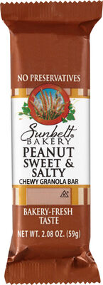 Peanut Sweet & Salty Chewy Granola Bar, Peanut Sweet & Salty