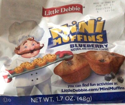 Blueberry Mini Muffins, Blueberry