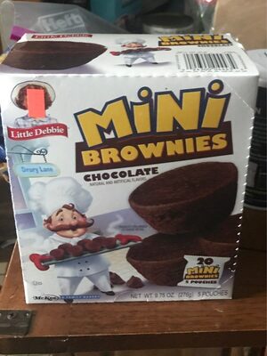 Chocolate Mini Brownies, Chocolate