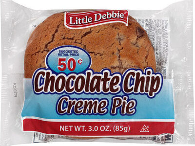 Chocolate Chip Creme Pie, Chocolate Chip