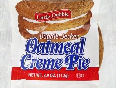 Double Decker Oatmeal Creme Pie, Double Decker