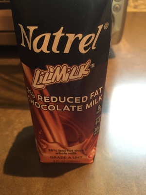 Natrel, Lilimilk, 2% Reduced Fat Chocolate Milk