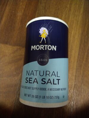 Morton, All-Purpose Natural Sea Salt