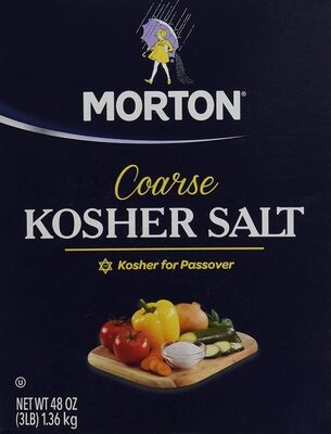 Kosher Coarse Salt, Kosher