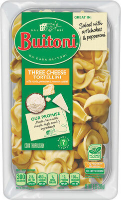 Three Cheese Tortellini Pasta, Three Cheese