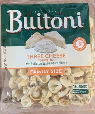 Three Cheese Tortellini Pasta, Three Cheese