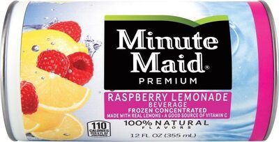 Raspberry Lemonade Flavored Frozen Concentrated Beverage, Raspberry Lemonade